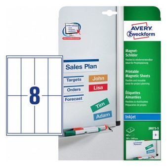 Magnetetiketten