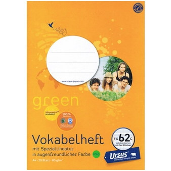 Ursus® Green Vokabelhefte