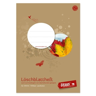 Ursus® Green Löschblattheft