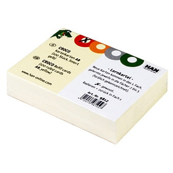 Karteikarten Croco A8