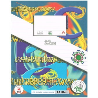 Rahmenhefte Quart, 20 Blatt