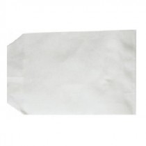 Weiße Papiersäcke ohne Boden
