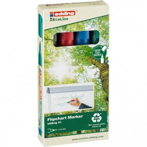 Flipchartmarkerset 31 EcoLine 