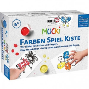 Fingerfarben-Zahlen Set